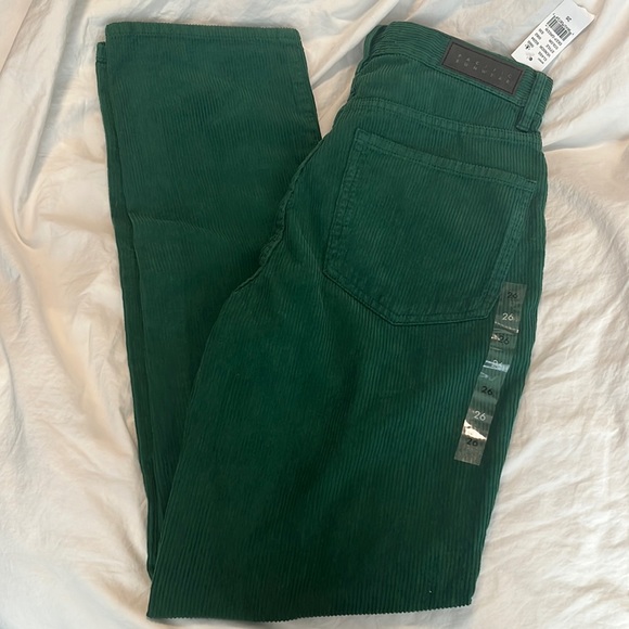 NWT Pacsun Green Corduroy Pants - Picture 3 of 6